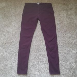 Reiss London burgundy jeans women's 10